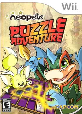Neopets Puzzle Adventure box cover front